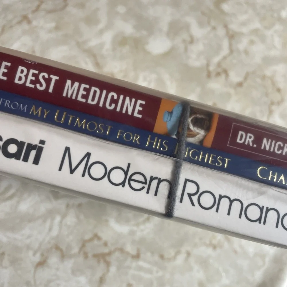 3 books Love is the Best Medicine,‎ Modern Romance, My Utmost for HIS Highest